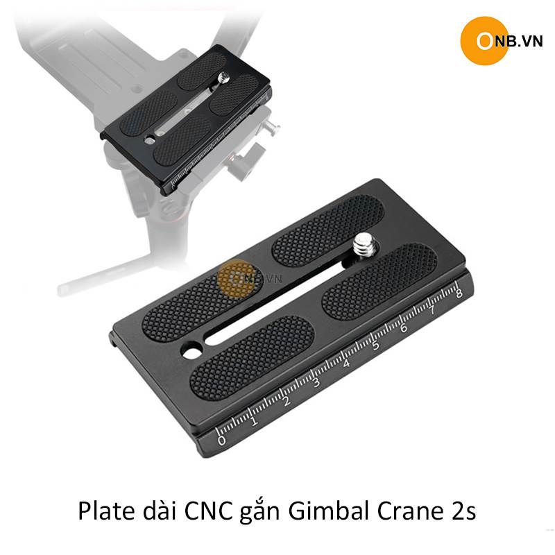 Plate dài CNC gắn Gmbal Crane 2s