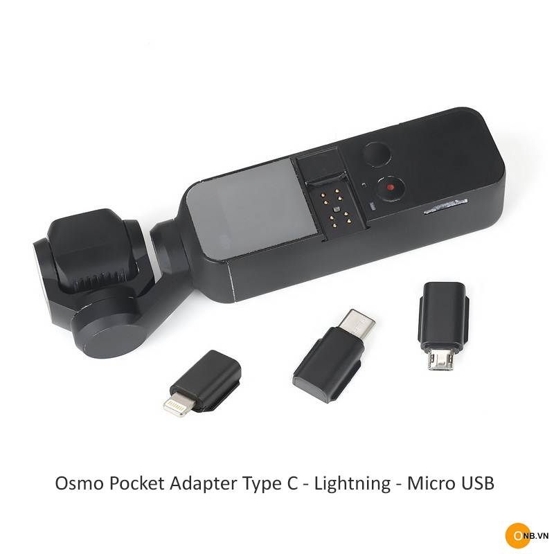 RCSTQ - Osmo Pocket Adapter Type C - Lightning - Mirco Usb