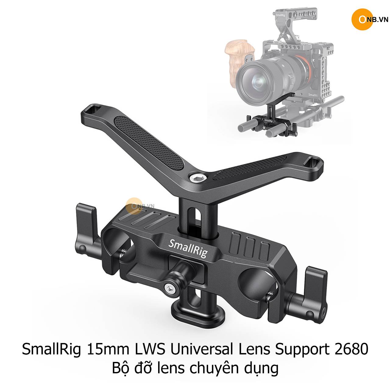 SmallRig 15mm LWS Lens Support - Bộ đỡ lens code 2680