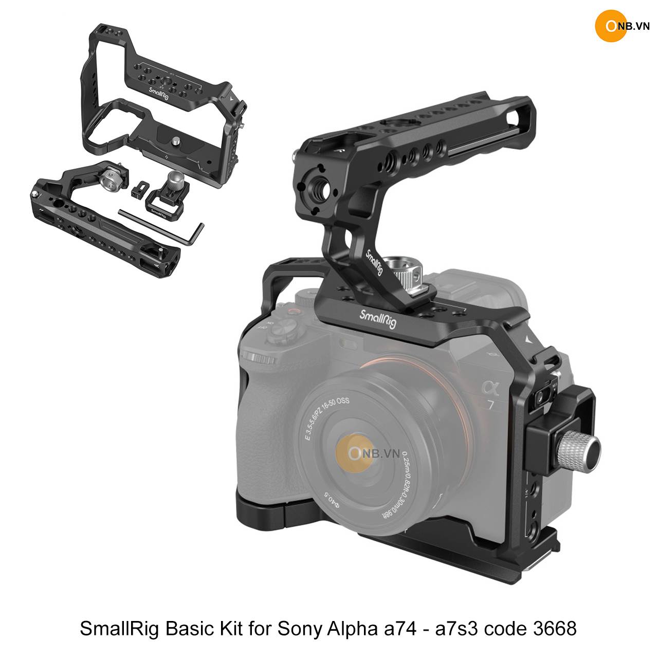 SmallRig Basic Kit for Sony Alpha a74-a7s3-a1 code 3668