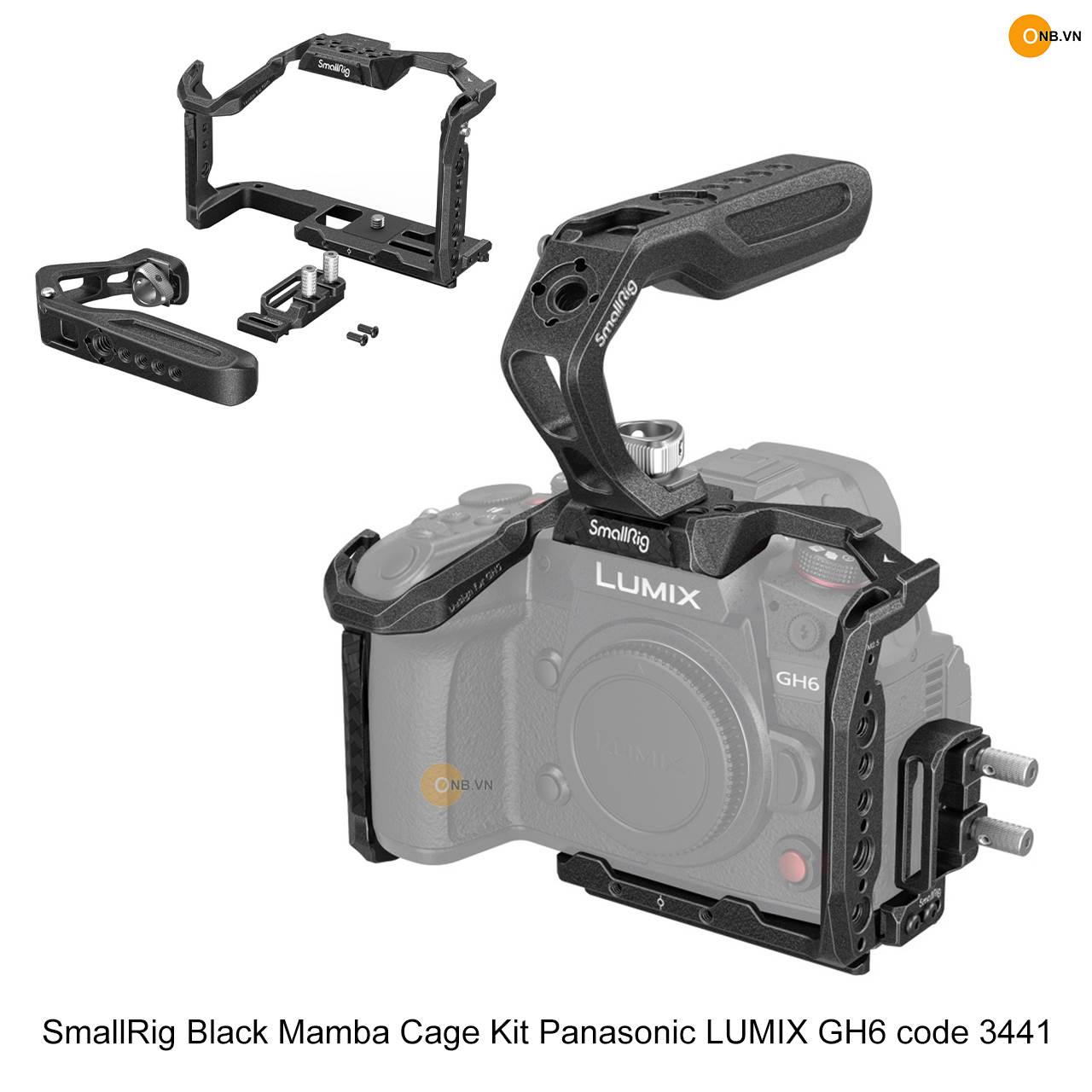 SmallRig Black Mamba Cage Kit Panasonic LUMIX GH6 code 3441