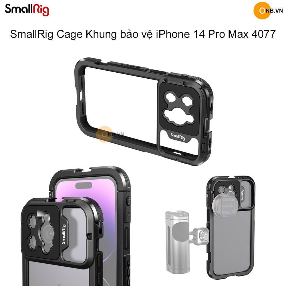SmallRig Cage Khung bảo vệ iPhone 14 Pro Max 4077