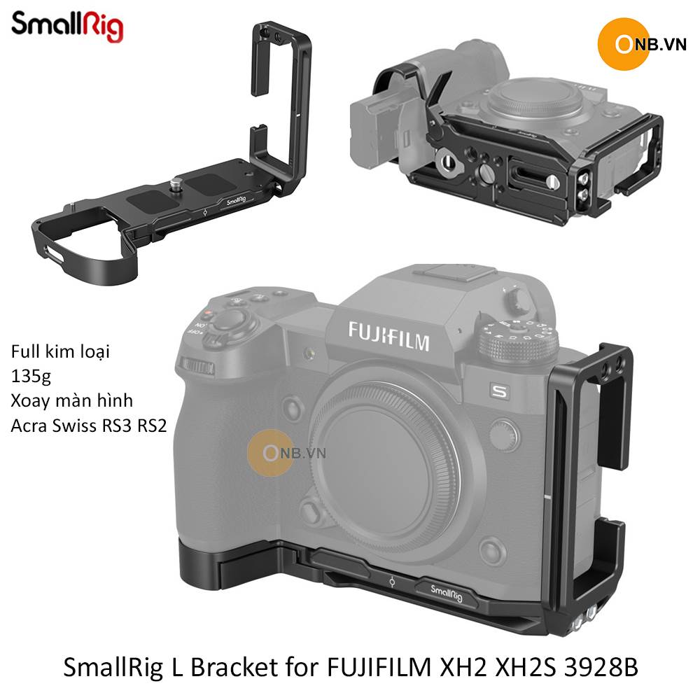 SmallRig L Bracket for Fujifilm XH2 XH2S 3928B