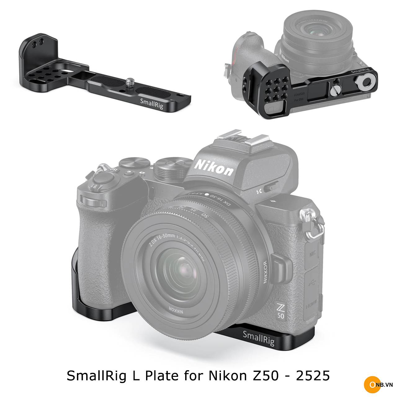 SmallRig L Plate Nikon Z50 Vlog 2525