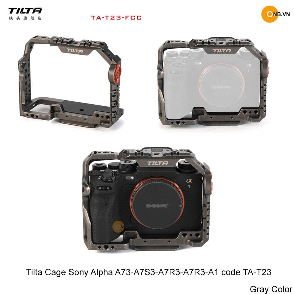 Tilta TA-T23 Cage Sony Alpha a73-a7s3-a7r3-a7r4- a1 màu xám