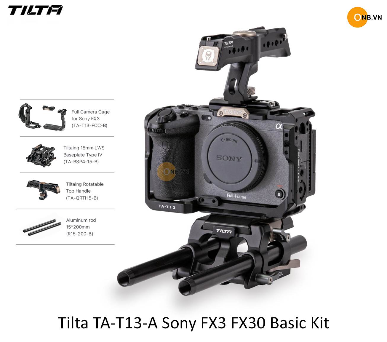 Tilta TA-T13-A Full set khung quay Sony FX3 FX30 Basic Kit
