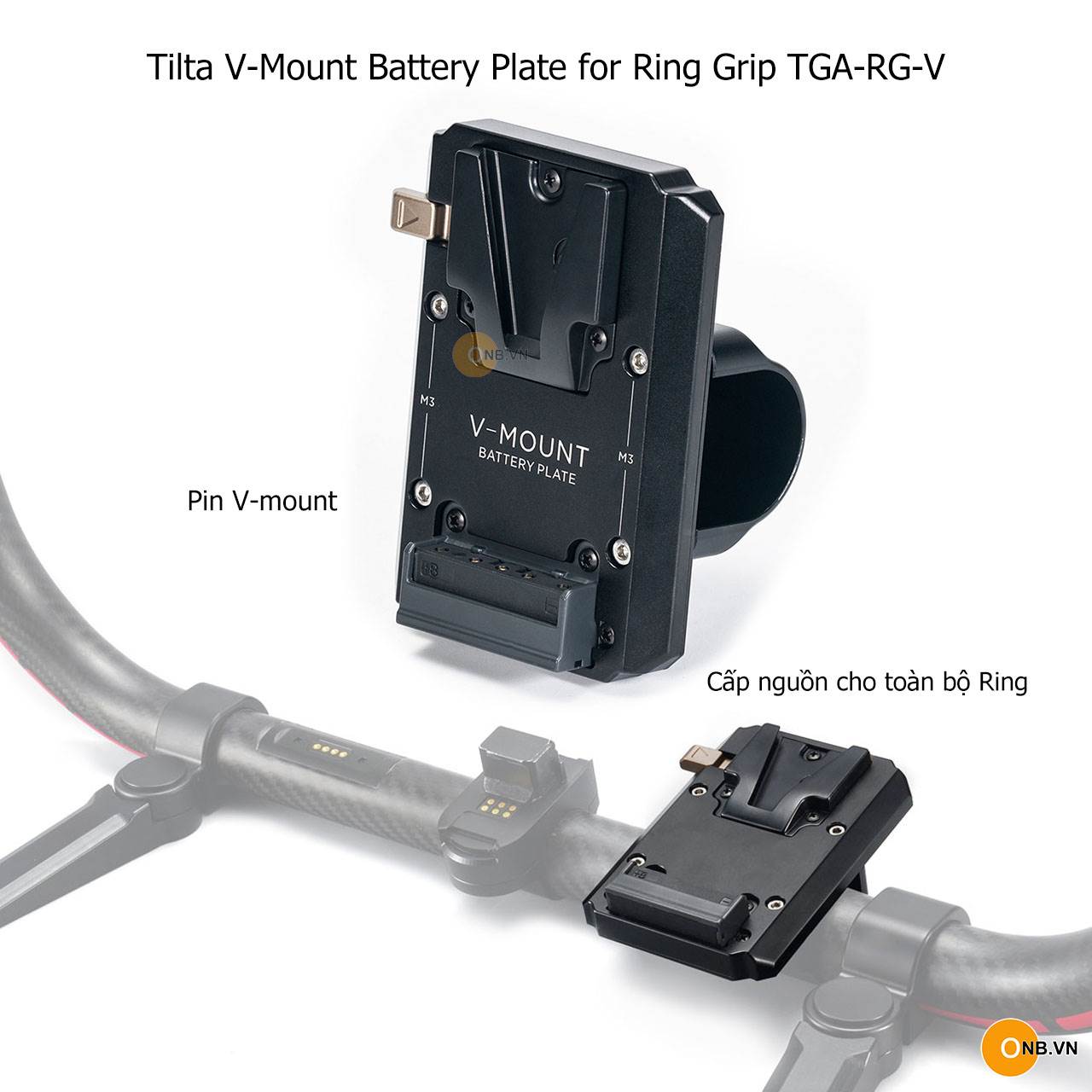 Tilta V-Mount Battery Plate for Ring Grip TGA-RG-V