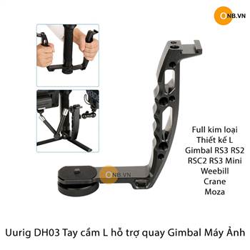 Uurig DH03 Tay cầm hỗ trợ quay Gimbal RS3 RS2 Weebill