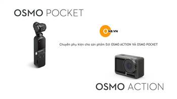 Bán phụ kiện cho máy quay cầm tay chống rung DJI OSMO ACTION VÀ POCKET