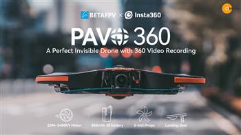 BETAFPV Pavo360 drone chuyên cho quay và chụp hình 360 độ