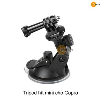 Tripod hít siêu mini cho Gopro dùng gắn xe hơi
