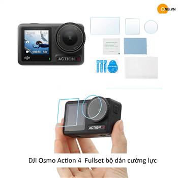 DJI Osmo Action 4 Fullset bộ dán cường lực