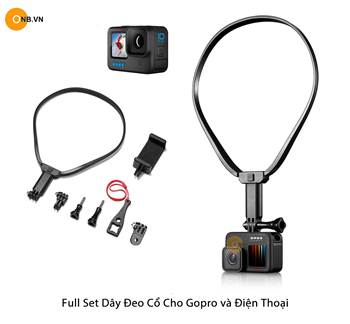 Fullset Dây Đeo Cổ Cho Gopro và Điện Thoại