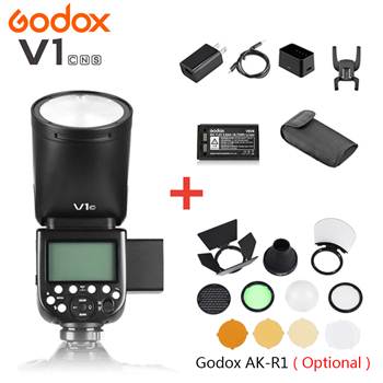 Combo Flash Godox V1 và tản sáng Godox AK-R1 chỉ 4.990.000