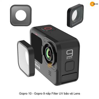 Gopro 11 10 9 nắp lens UV Filter - Bảo vệ lens hàng For