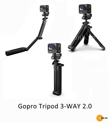 Gorpo 3-Way 2.0 - Tripod chính hãng Gopro mới 2021