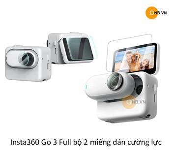 Insta360 Go 3 Full bộ 2 miếng dán cường lực