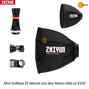 Zhiyun Mini Softbox ZY Mount cho đèn Molus G60 và X100