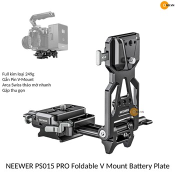 NEEWER PS015 PRO Foldable V Mount Battery Plate
