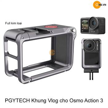 PGYTECH Cage Osmo Action 4 3 Khung Kim Loại