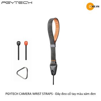 PGYTECH CAMERA WRIST STRAPS Dây đeo cổ tay máy ảnh màu xám đen