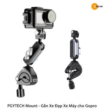 PGYTECH Handlebar Mount gắn xe máy, xe đạp Gopro, Pocket