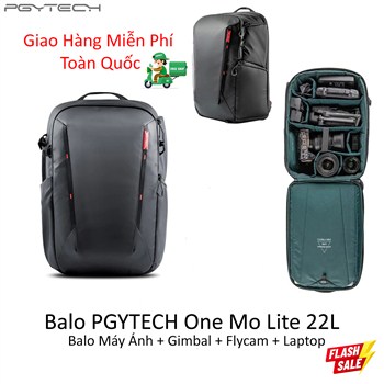 PGYTECH One Lite 22L - Balo nhiếp ảnh du lịch nhò gọn 2025
