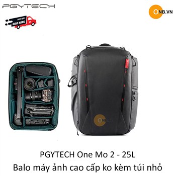 PGYTECH One Mo 2 - 25L Balo máy ảnh không kèm túi nhỏ