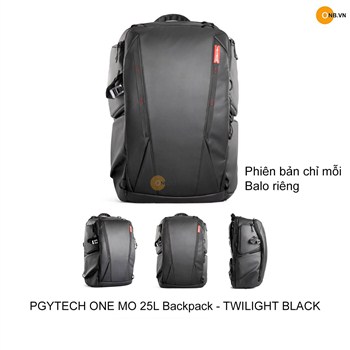 Pgytech One Mo 25L -  Balo Màu đen phiên bản gồm 1 balo 