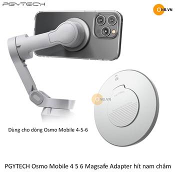 PGYTECH Osmo Mobile 4 5 6 Magsafe Adapter hít nam châm