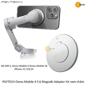 PGYTECH Osmo Mobile 4 5 6 Magsafe Adapter hít nam châm