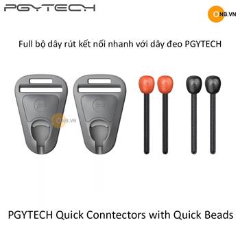 PGYTECH Conntectors Beads - Full bộ kết nối nhanh kèm dây rút