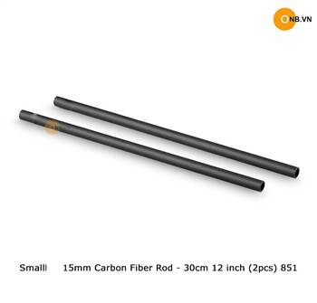 SmallRig 15mm Carbon Fiber Rod - 30cm 12 inch (2pcs) 851