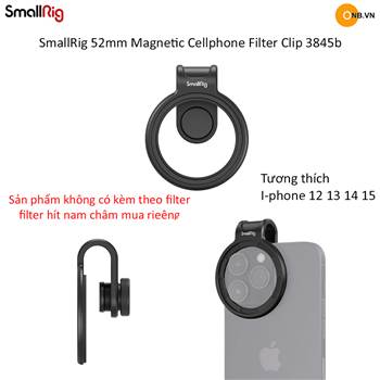 SmallRig 52mm Magnetic Cellphone Filter Clip 3845b