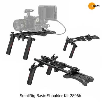 SmallRig Basic Shoulder Kit 2896b - Full set gắn vai máy ảnh