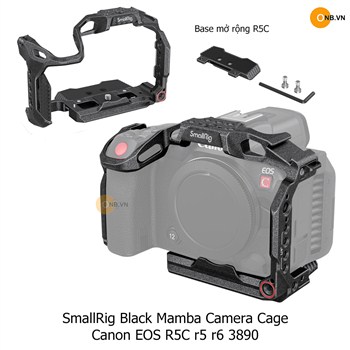 SmallRig Black Mamba Cage Canon EOS R5C R5 R6 3890