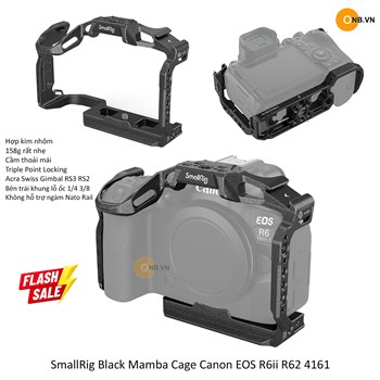 SmallRig Black Mamba Cage Canon EOS R6ii R62 4161