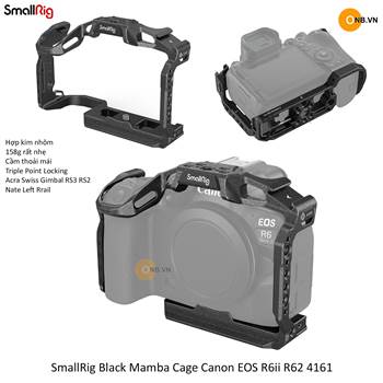 SmallRig Black Mamba Cage Canon EOS R6ii R62 4161