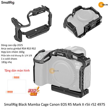 SmallRig Black Mamba Cage Canon EOS R5 Mark II R52 r5ii 4975