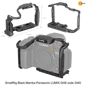SmallRig Black Mamba Panasonic LUMIX GH6 code 3440