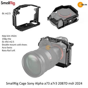 SmallRig Cage for Sony Alpha a73 a7r3 2087d new 2024