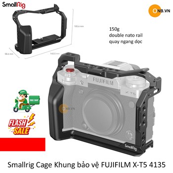SmallRig Cage Khung bảo vệ FUJIFILM XT5 X-T5 4135