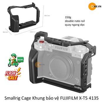 SmallRig Cage Khung bảo vệ FUJIFILM XT5 X-T5 4135