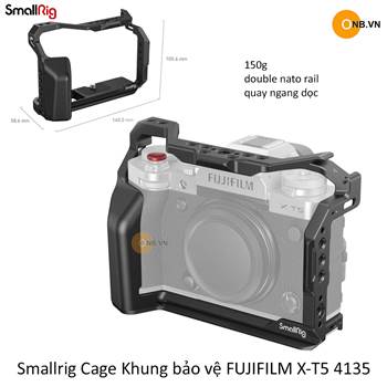 SmallRig Cage Khung bảo vệ FUJIFILM XT5 X-T5 4135