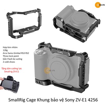 Smallrig Cage Khung bảo vệ Sony Alpha ZV-E1 code 4256