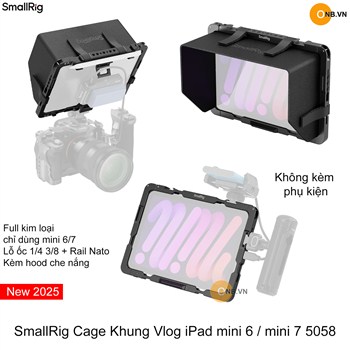 SmallRig Cage Khung Vlog iPad mini 6 / mini 7 5058