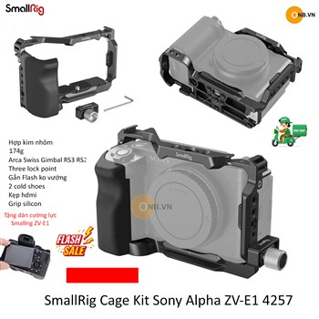 SmallRig Cage Kit Sony Alpha ZV-E1 4257