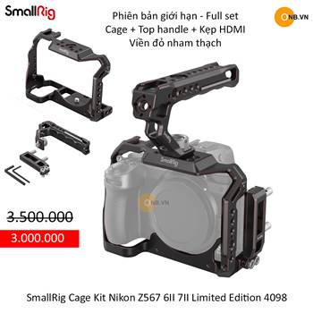 SmallRig Cage Kit Nikon z5 z6 z7 z6II z7II Limited Edition 4098