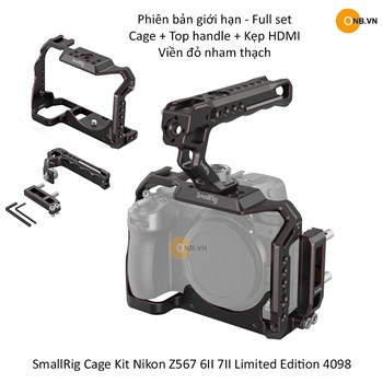SmallRig Cage Kit Nikon z567 z6II z7II Limited Edition 4098 còn 1 bộ duy nhất