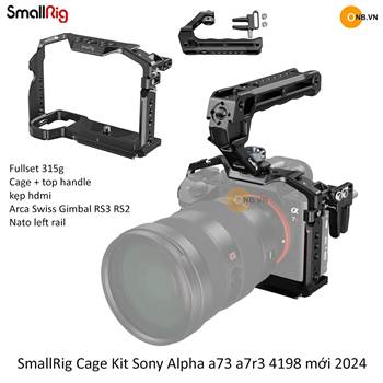 SmallRig Cage Kit Sony Alpha a73 a7r3 4198